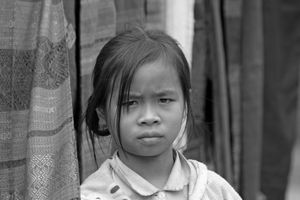 Cambodia Black and White