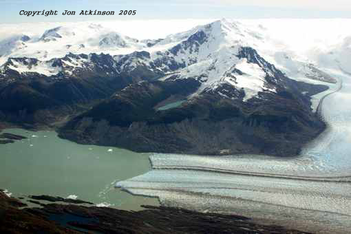 Areal view of Andes, Argentina Areal view of Andes, Argentina